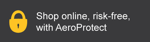 Shop online, risk-free, 
with AeroProtect