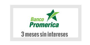 Banco PROMERICA - 3 meses sin intereses