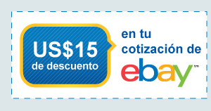 US$15 de descuento en tu cotización de eBay